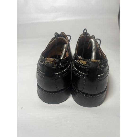 Royal Tweed 7904B Cheaney Church's Black Derby Wingtip Lace Up Men’s Sz 10.5 D - Picture 7 of 15